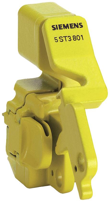 Siemens 5ST3803 Afsluitinrichting vergrendeling handgreep + slot voor automatische zekering T=70 mm Uitschakelfunctie 2