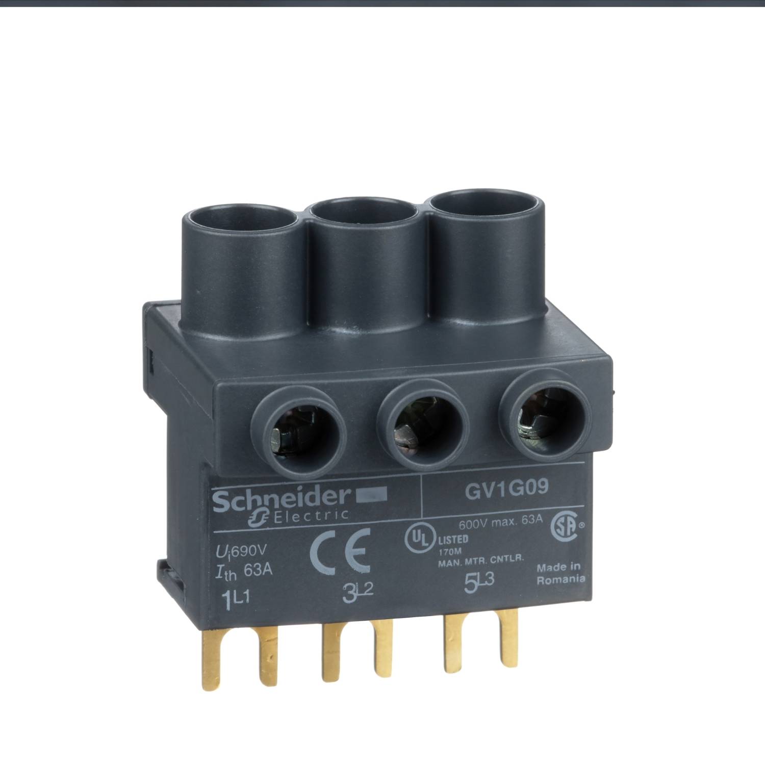 Schneider Electric GV1G09 Connection block Aansluitmodule 1 stuk(s)