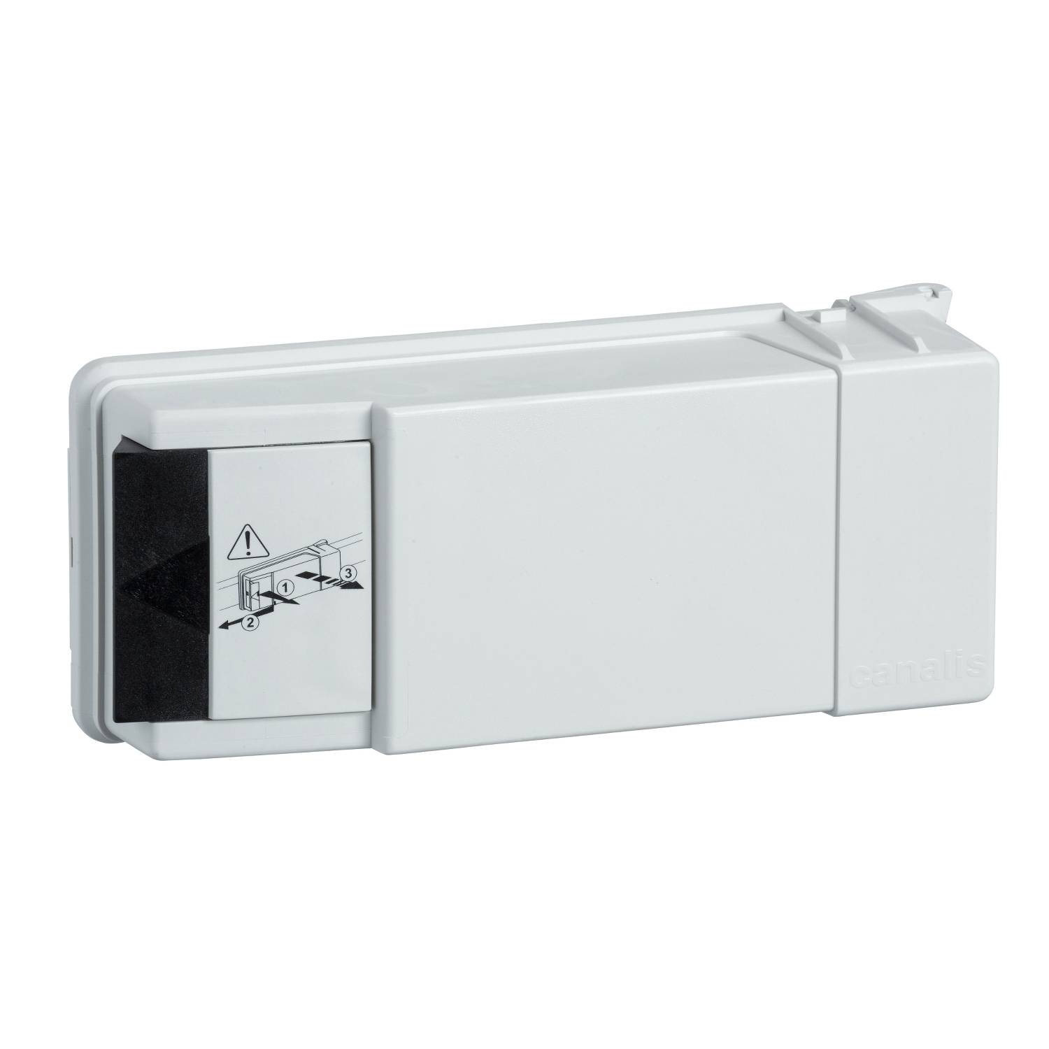 Schneider Electric KBC16DCF40 KBC-uitgangsadapter, 16A, voor zekeringen, 3L+N+PE Verdeelkastaccessoire Wit 1 stuk(s)
