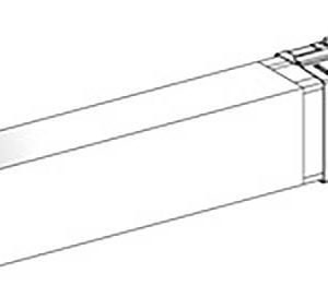 Schneider Electric KSA1000DLE42A KSA-hoekelement, 1000 A, plat PE binnen, lengte van de vertanding Hoekprofiel 1 stuk(s) Schneider Electric KSA1000DLE42A KSA-hoekelement, 1000 A, plat PE binnen, lengte van de vertanding Hoekprofiel 1 stuk(s)