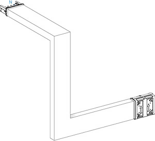 Schneider Electric KSA250DMBL43A KSA verandering van meerdere richting, 250A, omhoog rechts Verdeelkastaccessoire 1 stuk