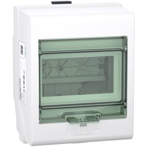 Schneider Electric KNB32CM55 GN-adapter voor uitgaande versnellingen, 32 A, leeg voor 5 deeleenheden Verdeelkastaccessoi