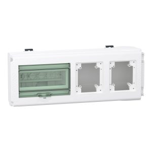 Schneider Electric KNB32CP GN-adapter voor uitgaande stroom, 32A, leeg voor 8 deeleenheden + 2 stekkerplaatsen Verdeelka