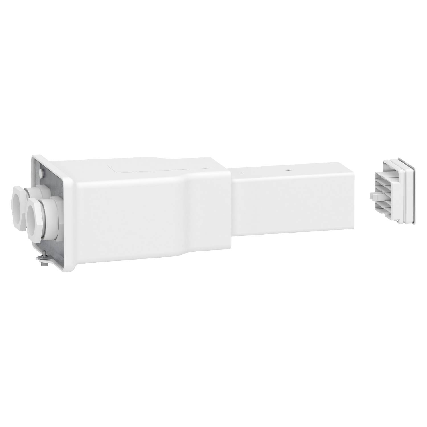 Schneider Electric KBB40ABG44T2W KBB eindinvoer 40A, montage links, 2 netwerken, 3L+N+PE, 2 afstandsbedientg. Eindvoedin