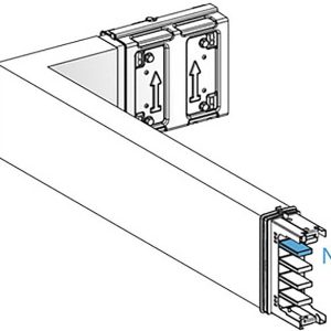Schneider Electric KSA400DLL41A KSA-hoekelement, 400A, hoge kant, lengte van de vertanding Hoekprofiel 1 stuk(s)