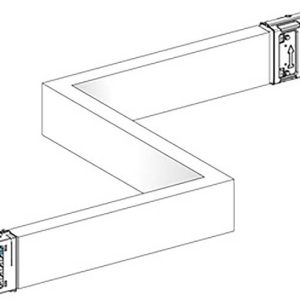 Schneider Electric KSA250DZCG43A KSA Z-element, 250A, hoge kant, links-rechts, lengte van de vertanding Verdeelkastacces Schneider Electric KSA250DZCG43A KSA Z-element, 250A, hoge kant, links-rechts, lengte van de vertanding Verdeelkastacces