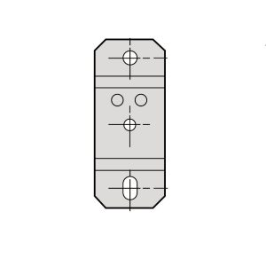 Schneider Electric KBB40ZFMP Verdeelkastaccessoire 10 stuk(s) Schneider Electric KBB40ZFMP Verdeelkastaccessoire 10 stuk(s)