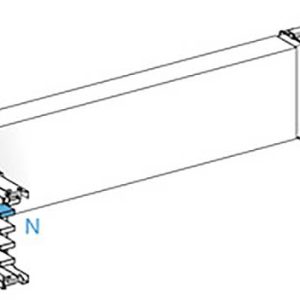 Schneider Electric KSA400DLL42A KSA-hoekelement, 400A, hoge kant, lengte van de vertanding Hoekprofiel 1 stuk(s)