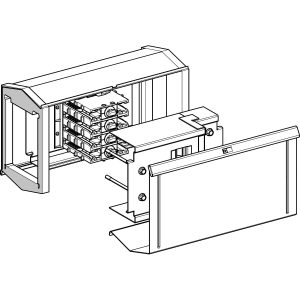 Schneider Electric KSA500FA4 KSA-accessoires, verbindingsblok, 500A, aansluiting op Canalis KSA IP52 Verbindingselement Schneider Electric KSA500FA4 KSA-accessoires, verbindingsblok, 500A, aansluiting op Canalis KSA IP52 Verbindingselement