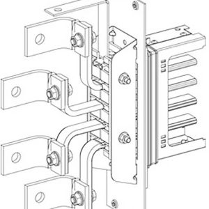 Schneider Electric KSA250AE4 Voeding KSA schakelinstallatie, 250A Verdeelkastaccessoire 1 stuk(s)