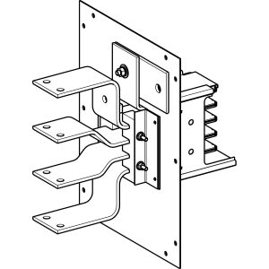 Schneider Electric KSA630AE4 Voeding KSA schakelinstallatie, 630A Verdeelkastaccessoire Wit 1 stuk(s)