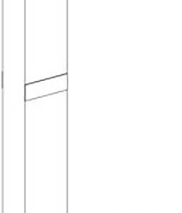 Schneider Electric KSA630DLE41F KSA hoekelement, 630A, vlak PE binnen, lengte van de vertanding, brandschot Hoekprofiel