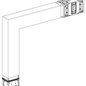 Schneider Electric KSA630DLF43A KSA hoekelement, 630A, vlak PE buiten, lengte van de vertanding Hoekprofiel 1 stuk(s) Schneider Electric KSA630DLF43A KSA hoekelement, 630A, vlak PE buiten, lengte van de vertanding Hoekprofiel 1 stuk(s)
