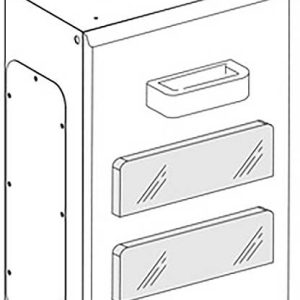 Schneider Electric KSB160SM424 KS-uitgangskast,160A, leeg, 3L+N+PE, 24 deeleenheden Verdeelkastaccessoire Wit 1 stuk(s) Schneider Electric KSB160SM424 KS-uitgangskast,160A, leeg, 3L+N+PE, 24 deeleenheden Verdeelkastaccessoire Wit 1 stuk(s)