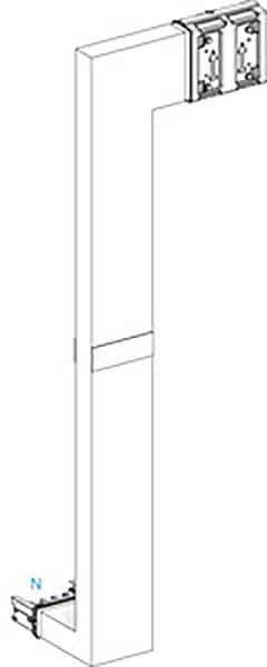 Schneider Electric KSA250DMBK41F KSA verandering van meerdere richting, 250A, omlaag rechts, brandschot Verdeelkastacces