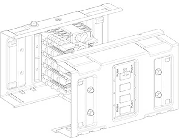 Schneider Electric KSA630ZJ4 KSA-accessoires, verbindingsblok, 630A Verbindingselement 1 stuk(s)