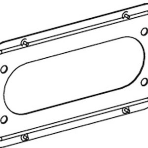 Schneider Electric KSB250DCZFL21 KSA-accessoires, flensplaat voor FL21 trekontlastingen voor KSB250SF, DC, DD Verdeelkas