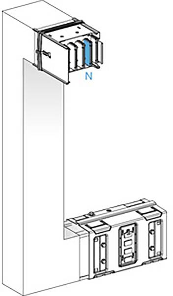 Schneider Electric KSA630DMCL41A KSA wijziging van de meervoudige richting, 630A, omhoog links Verdeelkastaccessoire 1 s