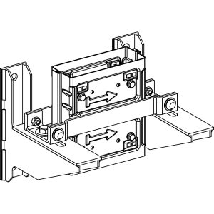 Schneider Electric KSB250ZV1 KS-bevestiging, 250 A, montagesteun voor verticaal verloop Verdeelkastaccessoire 1 stuk(s)