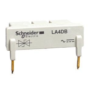 Schneider Electric LA4DC3U Beschermingsmodule, TeSys D, diodes, 24-250 V DC Verdeelkastaccessoire 1 stuk(s) Schneider Electric LA4DC3U Beschermingsmodule, TeSys D, diodes, 24-250 V DC Verdeelkastaccessoire 1 stuk(s)