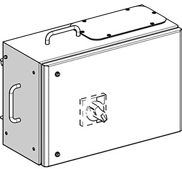 Schneider Electric KSB160DC5 KS-kast, 160A, leeg, voor 3p. Compact NSX met draai-aandrijving Verdeelkastaccessoire 1 stu