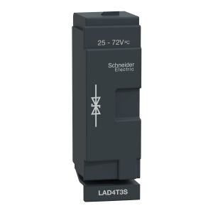 Schneider Electric LAD4T3S Bedieningsmodule, speciale diode, 250VAC/DC, voor D40A/D65A Verdeelkastaccessoire 1 stuk(s)