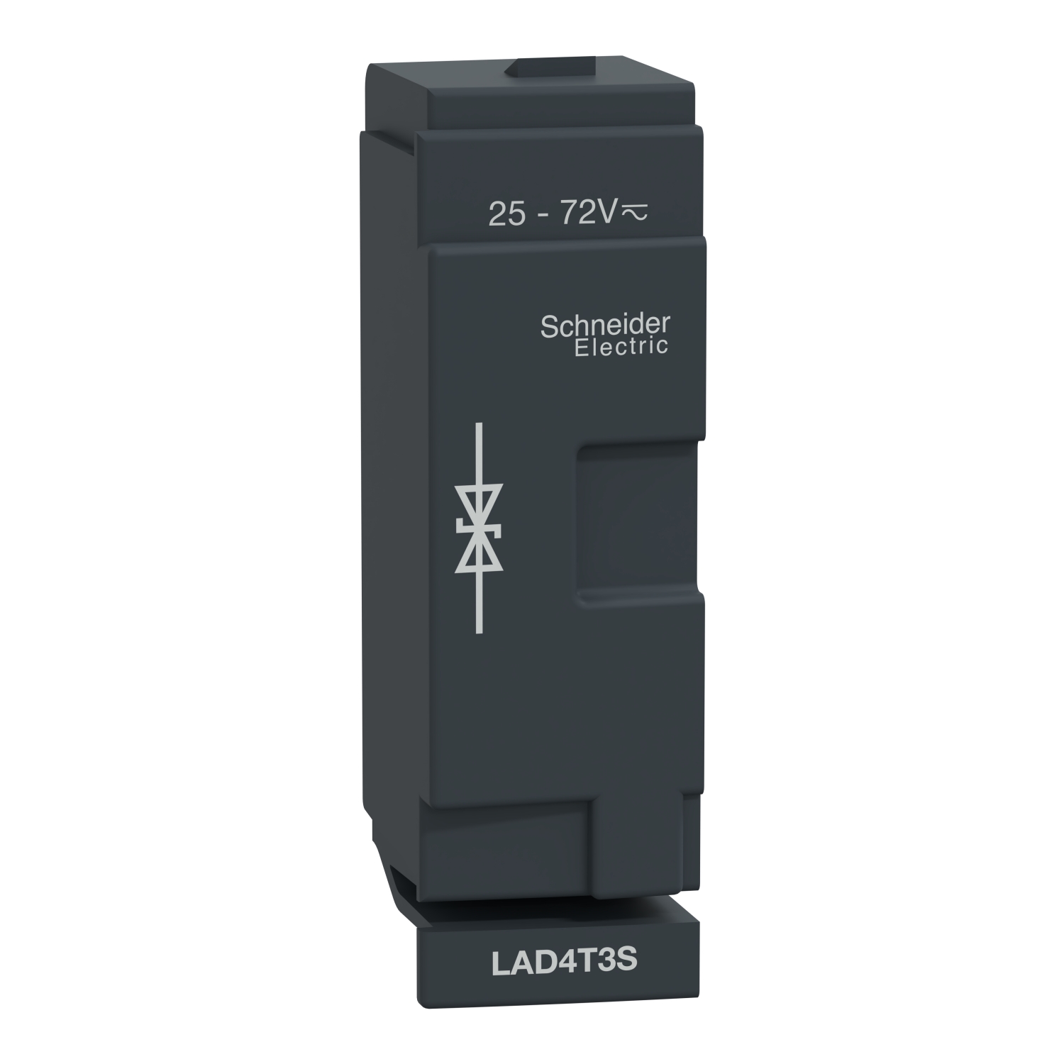 Schneider Electric LAD4T3S Bedieningsmodule, speciale diode, 250VAC/DC, voor D40A/D65A Verdeelkastaccessoire 1 stuk(s)