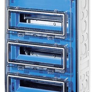 Hensel 2000617 Mi 1337 Kleine verdeelkast Opbouw (op muur) Aantal groepen: 12 Aantal rijen: 3 Inhoud: 1 stuk(s)