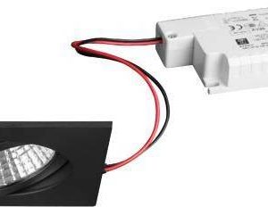 Brumberg 39355083 39355083 LED-inbouwlamp LED 6 W Zwart Brumberg 39355083 39355083 LED-inbouwlamp LED 6 W Zwart