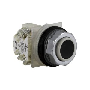 Schneider Electric 9001KR3BH13 SCHW., niet gekleten. Drukknop, type K, Ø 30, rond, momentschakelaar, 1S+1Ö Verlichte dru Schneider Electric 9001KR3BH13 SCHW., niet gekleten. Drukknop, type K, Ø 30, rond, momentschakelaar, 1S+1Ö Verlichte dru