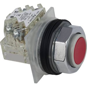 Schneider Electric 9001KR3RH13 Rood niet belucht. Drukknop, type K, Ø 30, rond, momentschakelaar, 1 S+1 Ö Verlichte druk Schneider Electric 9001KR3RH13 Rood niet belucht. Drukknop, type K, Ø 30, rond, momentschakelaar, 1 S+1 Ö Verlichte druk