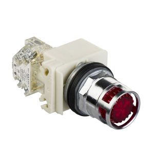 Schneider Electric 9001K3L35LRRH13 Verlichte druktoets, rood Ø 30, vlak, zonder vergrendeling, 24 V, 1 WL Verlichte druk Schneider Electric 9001K3L35LRRH13 Verlichte druktoets, rood Ø 30, vlak, zonder vergrendeling, 24 V, 1 WL Verlichte druk