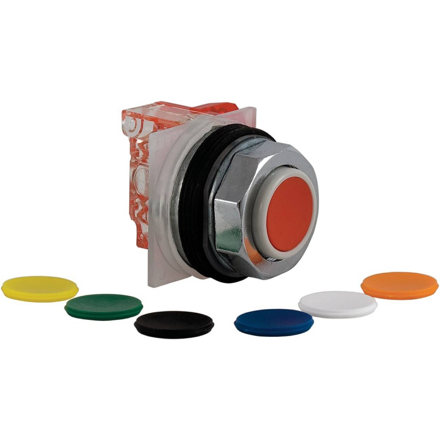 Schneider Electric 9001KR3UH13 Drukknop, 7 kleuren Ø 30, boven of vergrendeling, 1 W. Verdeelkastaccessoire 1 stuk(s)