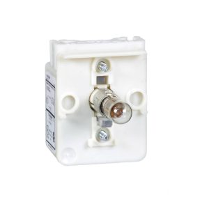 Schneider Electric 9001KM1 Meldelamp-inzetstuk, gloeilamp (meegeleverd) BA 9s, 120 V AC Verlichte druktoets 1 stuk(s)