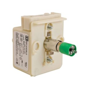 Schneider Electric 9001KM38LG Lichtelement, continu licht, 120 V AC DC, groen Verlichte druktoets 1 stuk(s)
