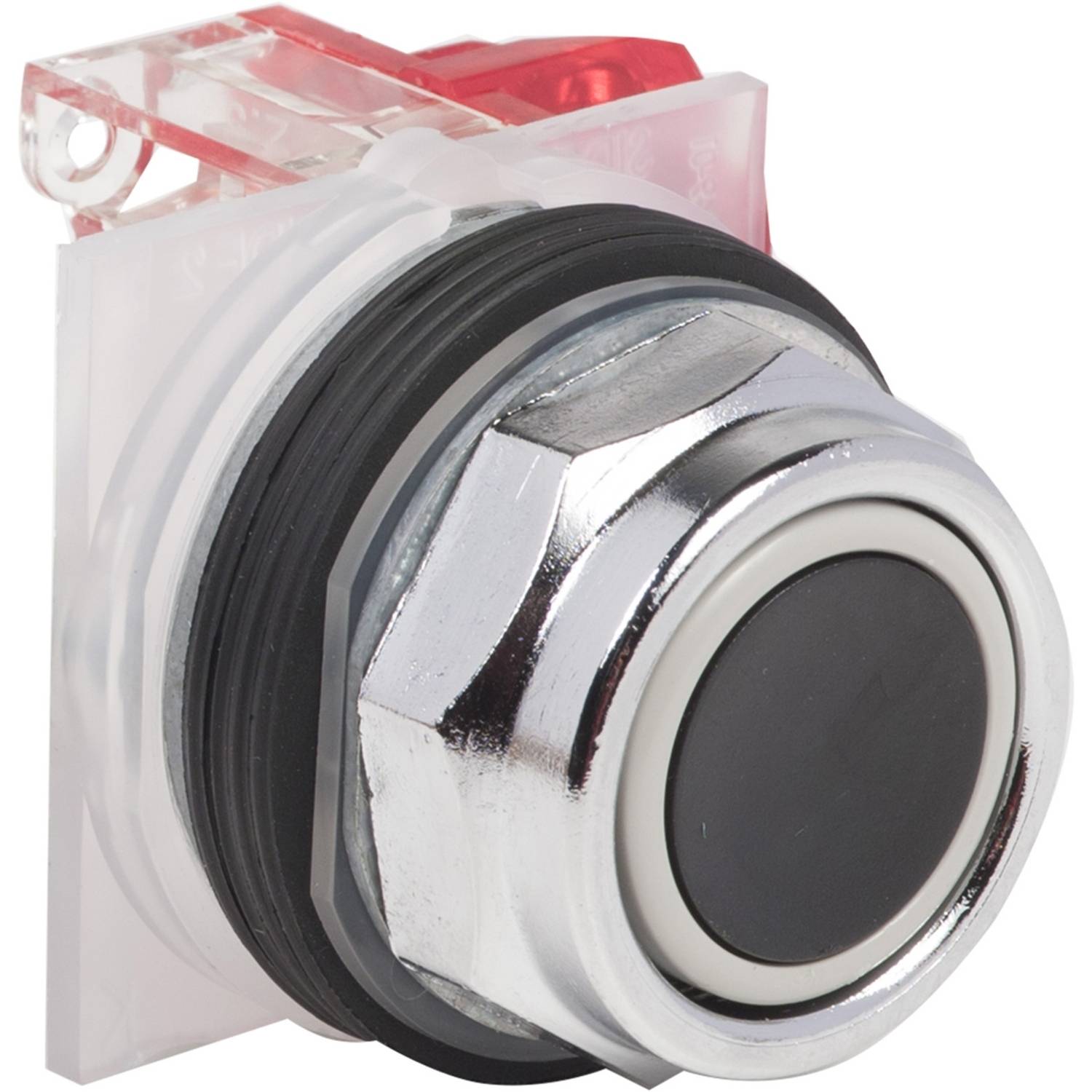 Schneider Electric 9001KR1BH6 Drukknop, zwart Ø 30, o. vergrendeling, 1 Ö Verdeelkastaccessoire 1 stuk(s)