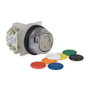 Schneider Electric 9001KR1UH13 Drukknop, 7 kleuren Ø 30, vlak, zonder vergrendeling, 1 W. Verdeelkastaccessoire 1 stuk(s