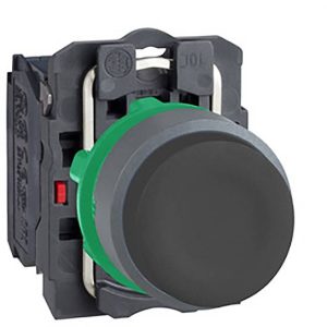 Schneider Electric XB5AP21C0 Drukknop, compl, tastend, zwart, met siliconenbeschermkap, 22 mm, 1S, grijs Verdeelkastacce Schneider Electric XB5AP21C0 Drukknop, compl, tastend, zwart, met siliconenbeschermkap, 22 mm, 1S, grijs Verdeelkastacce