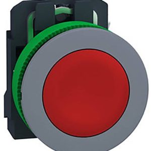 Schneider Electric XB5FA42C0 Drukknop, compleet, kunststof, schakelend, rood, 30 mm, 1Ö, in grijs Verdeelkastaccessoire Schneider Electric XB5FA42C0 Drukknop, compleet, kunststof, schakelend, rood, 30 mm, 1Ö, in grijs Verdeelkastaccessoire