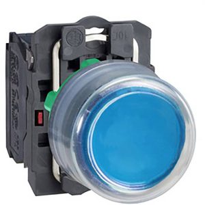 Schneider Electric XB5AP61C0 Drukknop, compl, tastend, blauw, met siliconendop, 22 mm, 1S, grijs Verdeelkastaccessoire 1 Schneider Electric XB5AP61C0 Drukknop, compl, tastend, blauw, met siliconendop, 22 mm, 1S, grijs Verdeelkastaccessoire 1