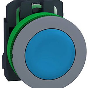Schneider Electric XB5FA61C0 Drukknop, compleet, kunststof, tastend, blauw, 30 mm, 1S, grijs Verdeelkastaccessoire 1 stu Schneider Electric XB5FA61C0 Drukknop, compleet, kunststof, tastend, blauw, 30 mm, 1S, grijs Verdeelkastaccessoire 1 stu