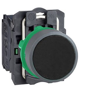 Schneider Electric XB5AA21C0 Drukknop, compl, kunststof, tastend, zwart, 22 mm, 1S, grijs Verdeelkastaccessoire 1 stuk(s Schneider Electric XB5AA21C0 Drukknop, compl, kunststof, tastend, zwart, 22 mm, 1S, grijs Verdeelkastaccessoire 1 stuk(s