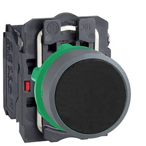 Schneider Electric XB5AA25C0 Drukknop, compl, kunststof, tastend, zwart, 22 mm, 1S+1Ö, grijs Verdeelkastaccessoire 1 stu Schneider Electric XB5AA25C0 Drukknop, compl, kunststof, tastend, zwart, 22 mm, 1S+1Ö, grijs Verdeelkastaccessoire 1 stu