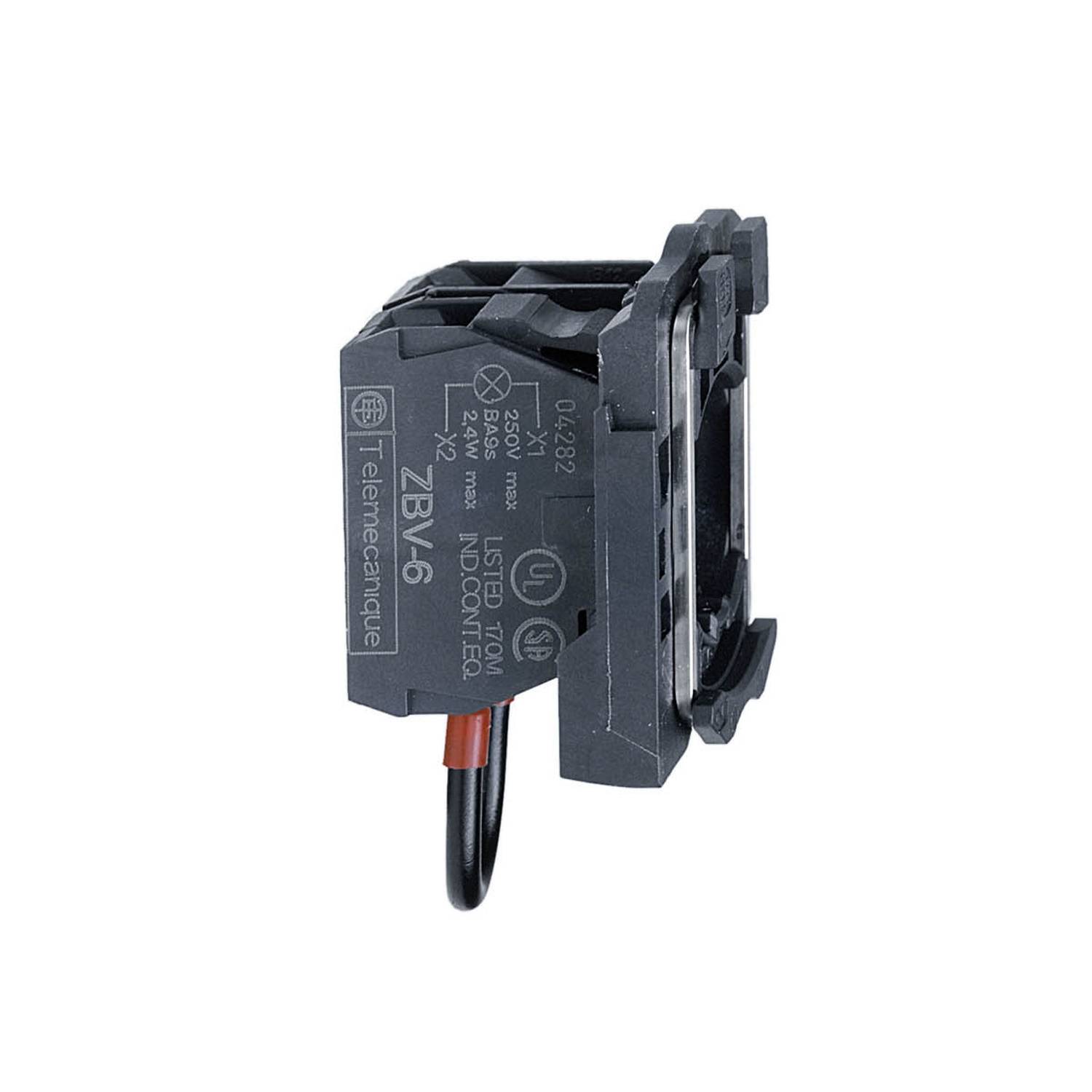 Schneider Electric ZB5AV156 Lampfitting, ZB5, fitting BA 9s, 250 V. Verdeelkastaccessoire 1 stuk(s)