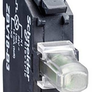 Schneider Electric ZBV18B1 Lampfitting met witte LED-module, 24V, voor voorrem. Ø22, m. schroefaansluiting Verdeelkastac Schneider Electric ZBV18B1 Lampfitting met witte LED-module, 24V, voor voorrem. Ø22, m. schroefaansluiting Verdeelkastac