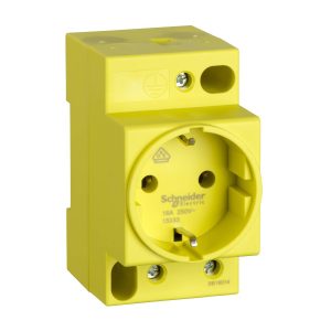 Schneider Electric 15033 Contactdoos IPC, 2P+E, 16A, 250VAC, uitvoering geel, VDE 0620 Verdeelkastaccessoire 1 stuk(s) Schneider Electric 15033 Contactdoos IPC, 2P+E, 16A, 250VAC, uitvoering geel, VDE 0620 Verdeelkastaccessoire 1 stuk(s)
