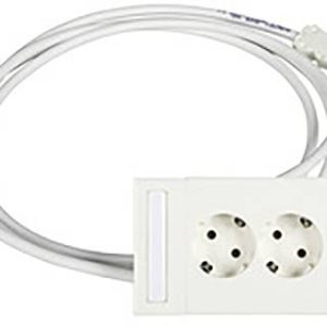 Schneider Electric 5940031 Inbouwdoos 2-voudig stopcontact 1 stuk(s) Wit
