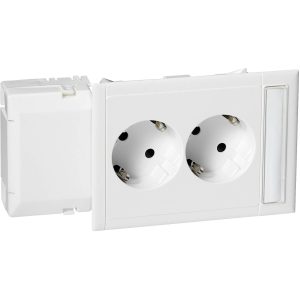 Schneider Electric 5940044 Inbouwdoos 2-voudig stopcontact 1 stuk(s)