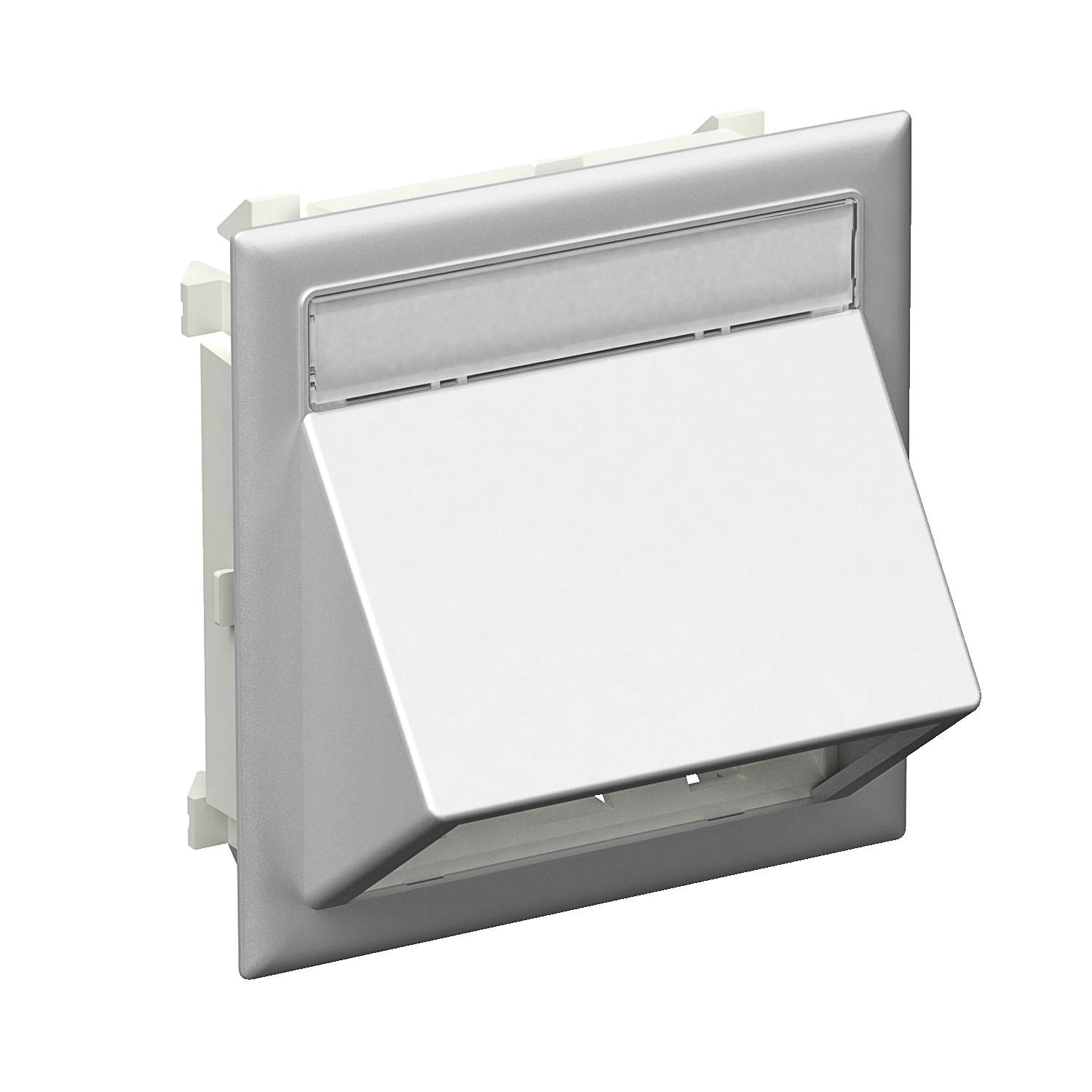 Schneider Electric 5970004 Frame met etiketteringsveld Frontafdekking 1 stuk(s)