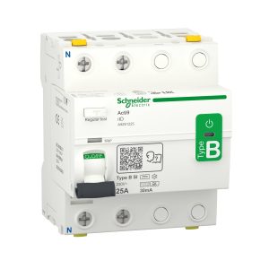 Schneider Electric A9Z61225 Aardlekschakelaar allcurrentsensitive Aardlekschakelaar voor AC/DC B 25 A 0.03 A Schneider Electric A9Z61225 Aardlekschakelaar allcurrentsensitive Aardlekschakelaar voor AC/DC B 25 A 0.03 A